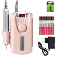 Фрезер для манікюру портативний 20Вт EN-101 Рожевий