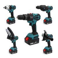 Акумуляторний багатофункціональний інструмент Instrumentop DF482DWE 5 в 1 Потужність і універсальність в одному пристрої