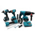 Макіта 36V 4 в 1 набір інструментів з трьома акумуляторами: всі необхідні інструменти для вашого проекту!