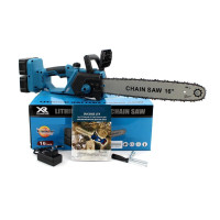 Акумуляторна ланцюгова пила Instrumentop DUC302Z LTX (40V 6AH 40 см шина) з безключовою натяжкою ланцюга