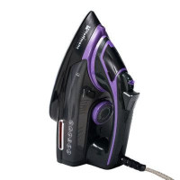 Потужний електричний утюг Hoffmans HM-9021 3000W з керамічною підошвою, функцією парового удару