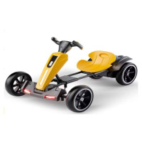 Жовтий дитячий електрокарт Bambi M 6277 EBR-3 з дистанційним керуванням