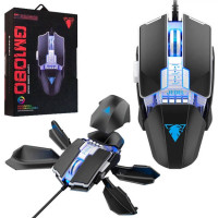 JEDEL GM1080 ігрова USB миша з модульним дизайном і RGB підсвічуванням