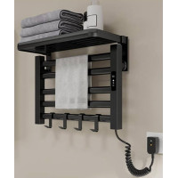 GN-9402-G електричний настінний сушар з полицею для ванної кімнати