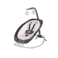 Шезлонг гойдалка Ingenuity Comfort2Go Flora the Unicorn, дитяче крісло качалка для малюків