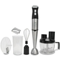 Занурювальний блендер 1500 Вт з чашею та вінчиком RAF R299  універсальний ручний блендер нового покоління.