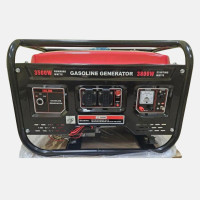 Генератор Honda 3.8 кВт з електростартером і газовим карбюратором,бензиново-газовий генератор для дому та дачі