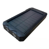 Універсальний повербанк Solar 50000 mAh водонепроникний зовнішній акумулятор із сонячною панеллю, прикурювач