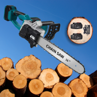 Акумуляторна ланцюгова пилка INSTRUMENTOP PRO-40 з двома акумуляторами 68V і 16-дюймовою шиною – Висока продуктивність і мобільність