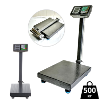 Професійні Торгові Ваги SteelWeigh 500 - Посилена стійка, рельєфна платформа 