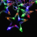 Сяйво Зимових Ночей: Гірлянда 'Зорі' LED з 12 зірок у міксі кольорів Сяйво Зимових Ночей: Гірлянда 'Зорі' LED з 12 зірок у міксі кольорів