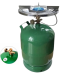 Газовий балон 8 л (зелений) з пальником - Ваш незамінний помічник на природі і вдома