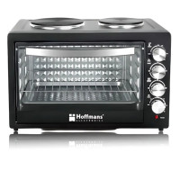 Електропіч 2 в 1 Hoffmans HM-753, 55 л, 2000 Вт — гриль і запікання для сім’ї та гостей