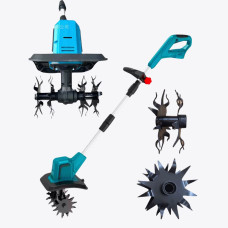 Ефективний садовий культиватор Instrumentop з акумулятором 21В і потужністю 550Вт