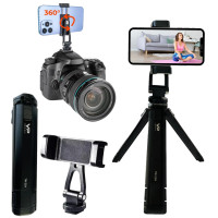 Міні штатив-монопод Veron TM-21H 0.21 м з тримачем для смартфона — універсальний аксесуар для фото та відео