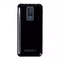 Портативний зарядний пристрій Eisen EZ2254 Power Bank 10000 mAh з двома USB-виходами та LED-індикатором