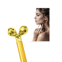 Роликовий масажер 3D A68 для обличчя та тіла  ручний масажер для ліфтингу, підтяжки шкіри, зменшення зморшок і набряків