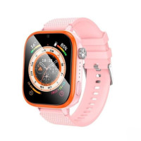 Дитячий смарт-годинник Hoco Y101 Call Version — Smart Baby Watch з дзвінками, сенсорним екраном та рожевим силіконовим ремінцем для дівчаток