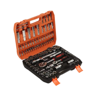 Набір інструментів 108 предметів у кейсі – професійний набір головок та ключів для ремонту авто, дому та майстерні