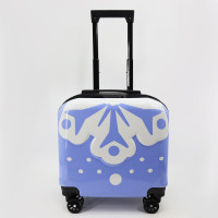 Дитячий чемодан F-5 із пластиковим корпусом та чотирма колесами – компактний і легкий багаж