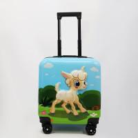 Дитячий чемодан D-9  Веселі пригоди  практичний і надійний для малюків