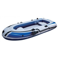 JR-2400  великий надувний човен для 4 осіб з насосом, веслами та подушками