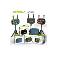 Портативна Bluetooth колонка Hopestar PartyBox з потужним звуком та LED-підсвіткою