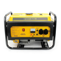 Бензиновий генератор Instrumentop DXGNR3000, 3.5 кВт, ручний стартер, з мідною обмоткою та баком 15 л потужний і надійний генератор