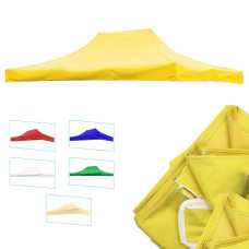 Надійний захист від сонця та дощу: Жовтий дах для торгового намету 2х3 м Надійний захист від сонця та дощу: Жовтий дах для торгового намету 2х3 м