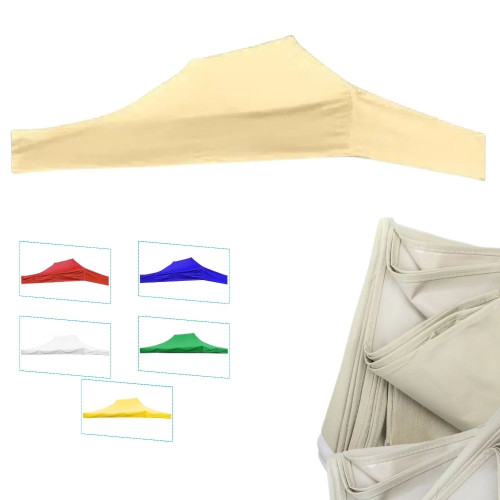 Надійний захист від сонця та дощу: дах на шатер 2x3 м для торгового намету у бежевому виконанні