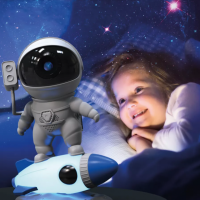 Світильник Космонавт із пультом – фантастичне освітлення для вашої кімнати